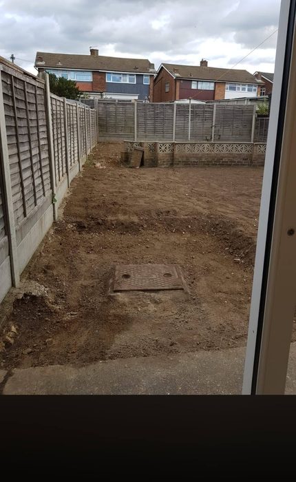 In progress: Garden transformation