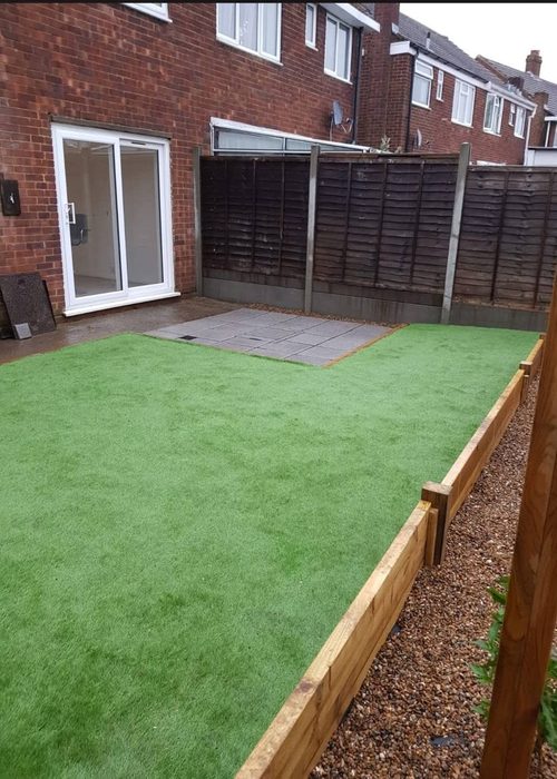In progress: Garden transformation
