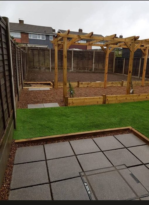 In progress: Garden transformation